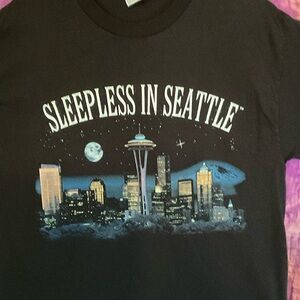 Vintage Sleepless in Seattle movie memorabilia t shirt